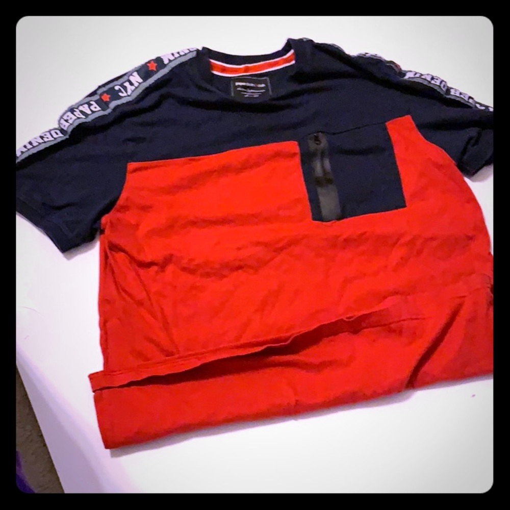 Paper denim shirt